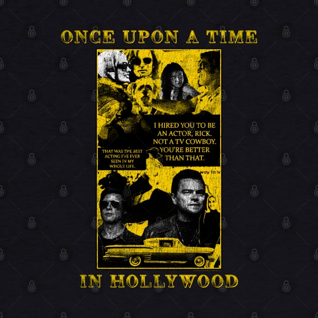 once upon a time in hollywood grunge by Genetics art